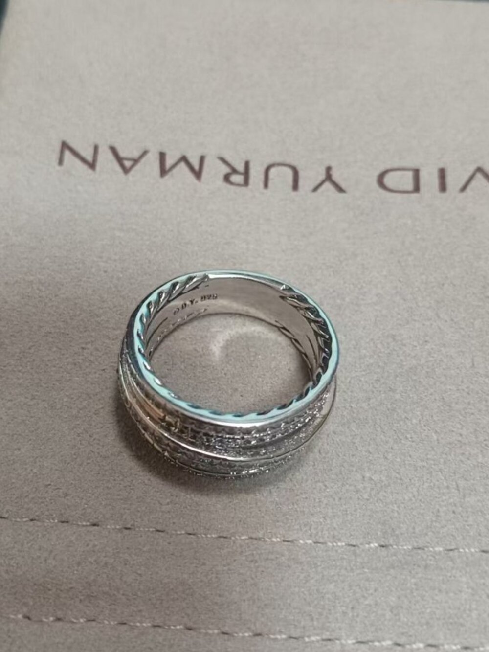 Authentic David Yurman ring - Picture 2 of 6